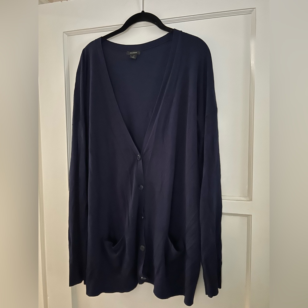 Halogen cardigan, navy, XL